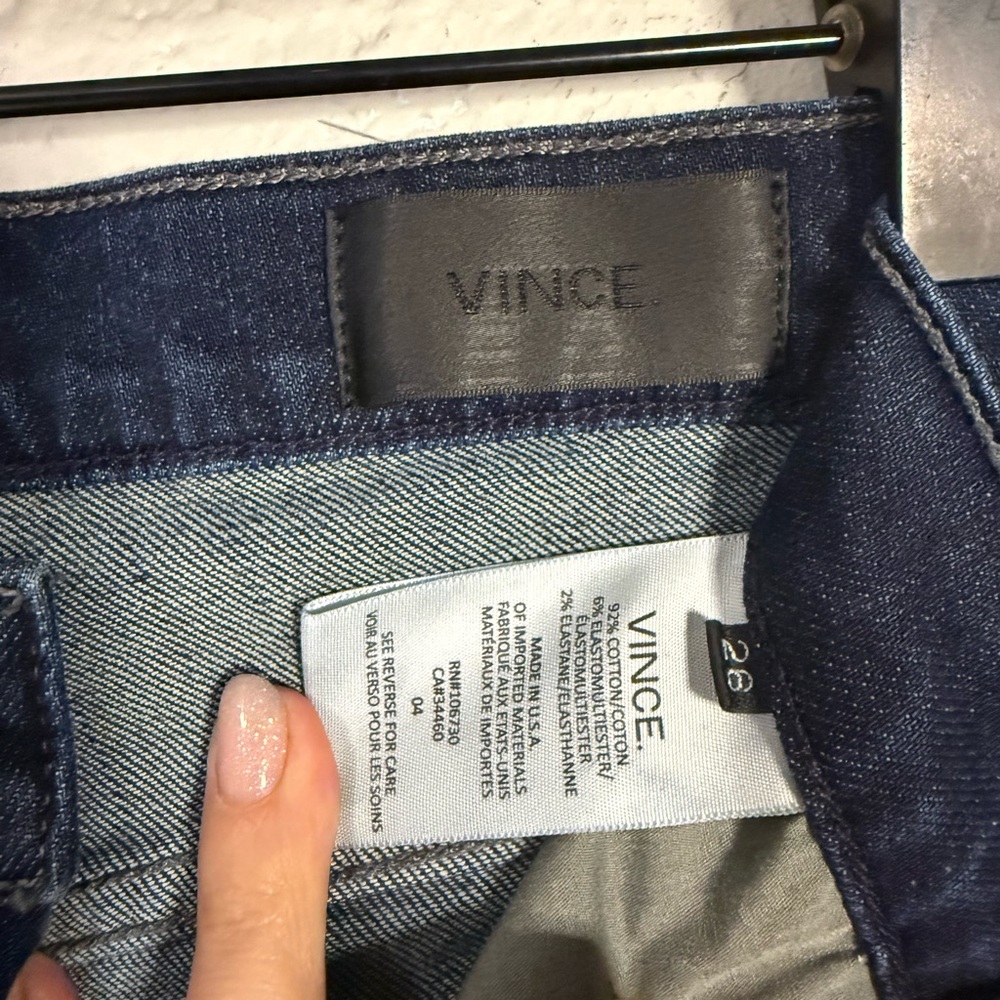 Vince Mason Relaxed Rolled 3rd street Wash Size 26 - Picture 5 of 10